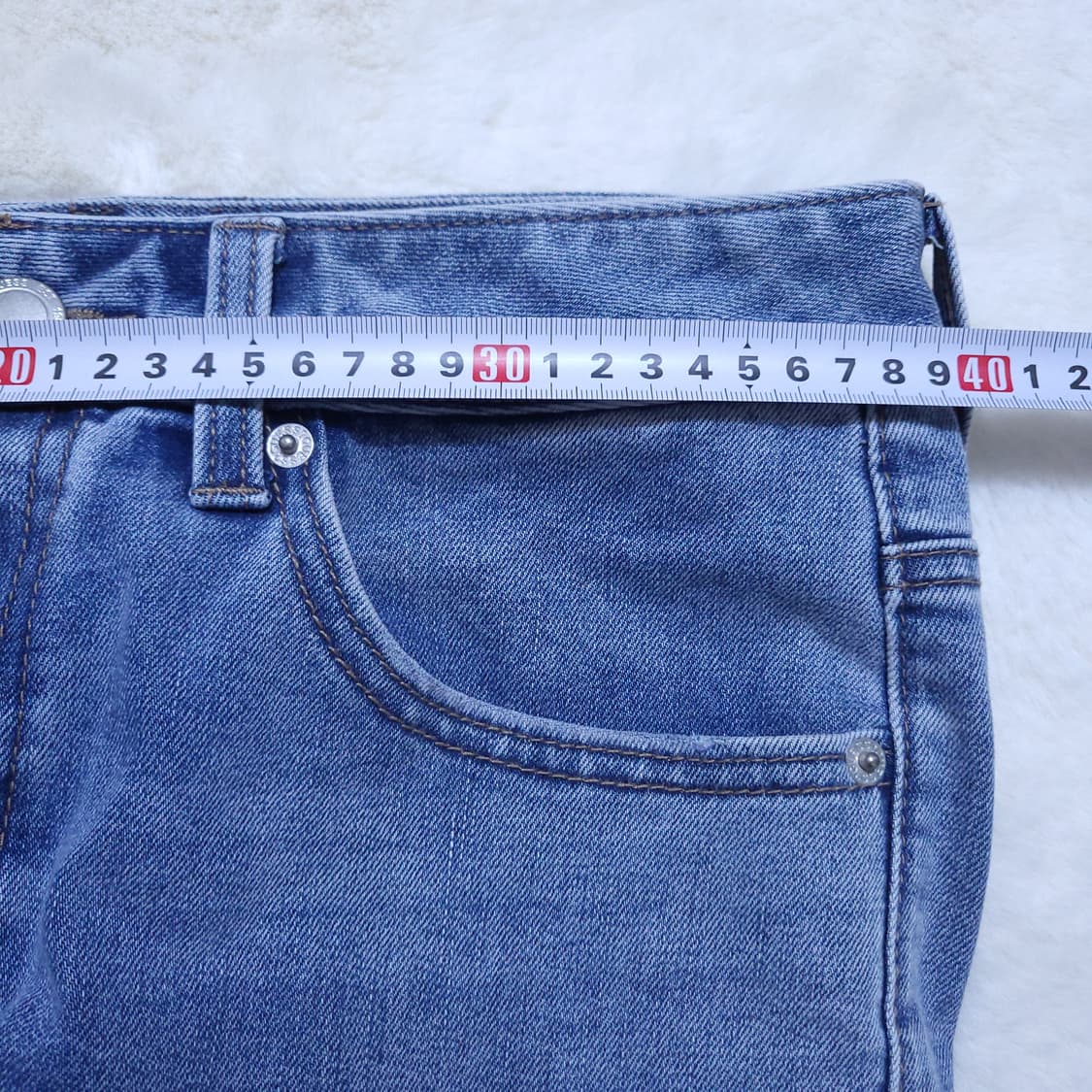 게스 남성 청바지 30인치 0330 뽀샤샤 상품이미지3