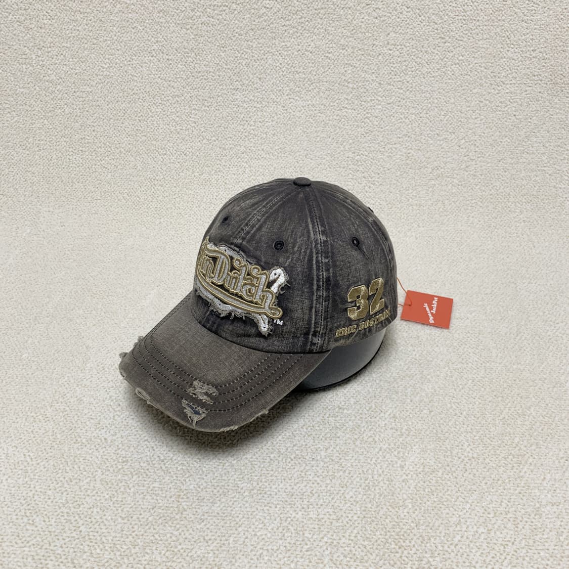 본더치 워싱 빈티지 캡 모자 볼캡 상품이미지3