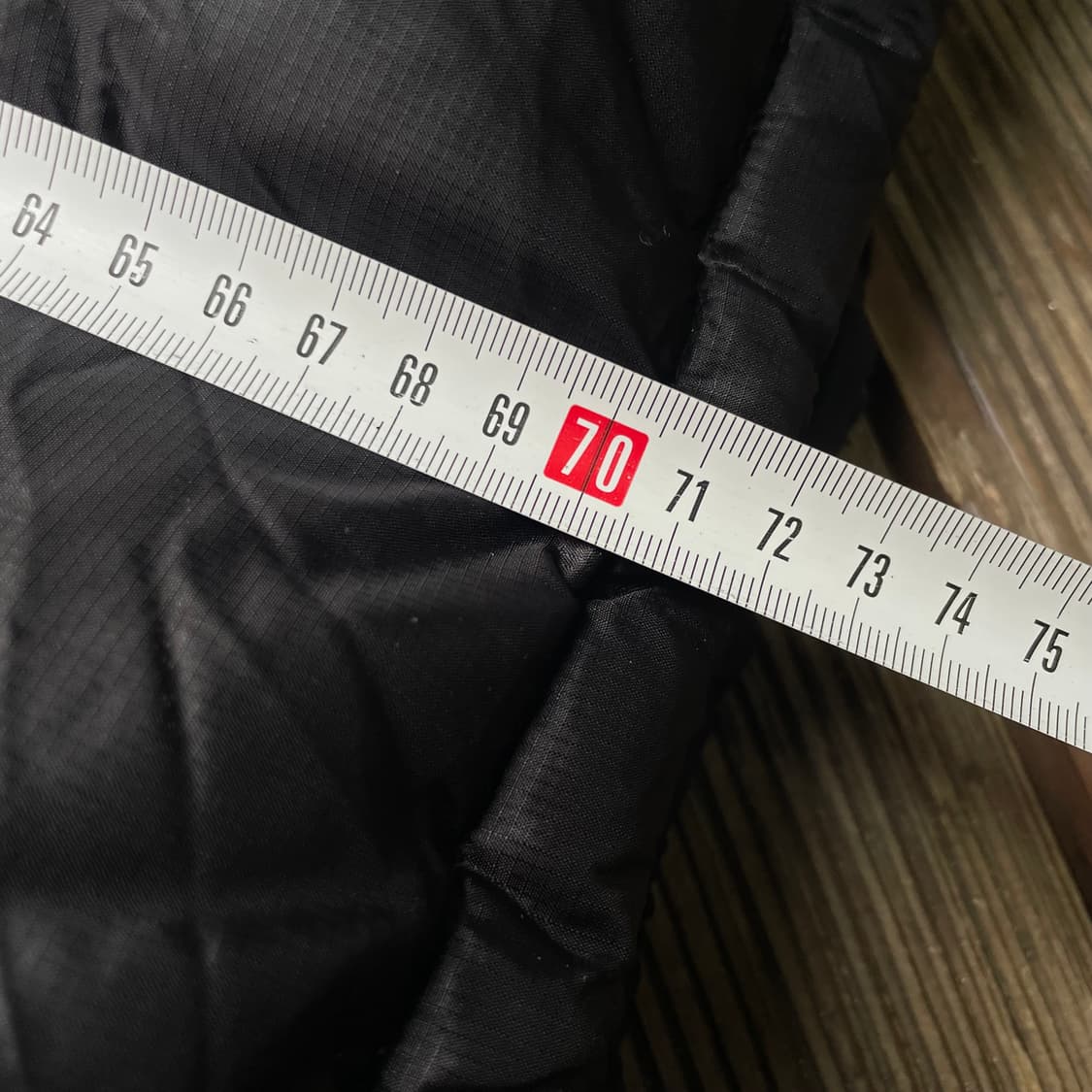 노스페이스 해외판 센터로고 눕시 패딩 검정 L 상품이미지9