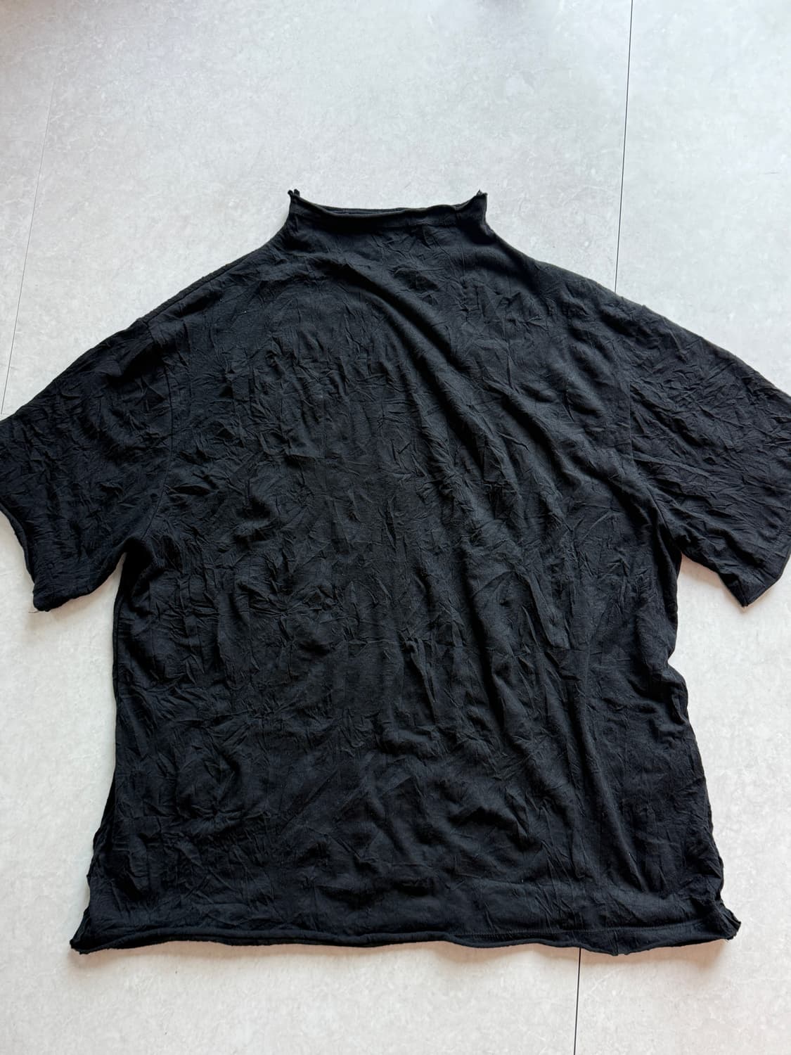 Youth creased mock neck 상품이미지2