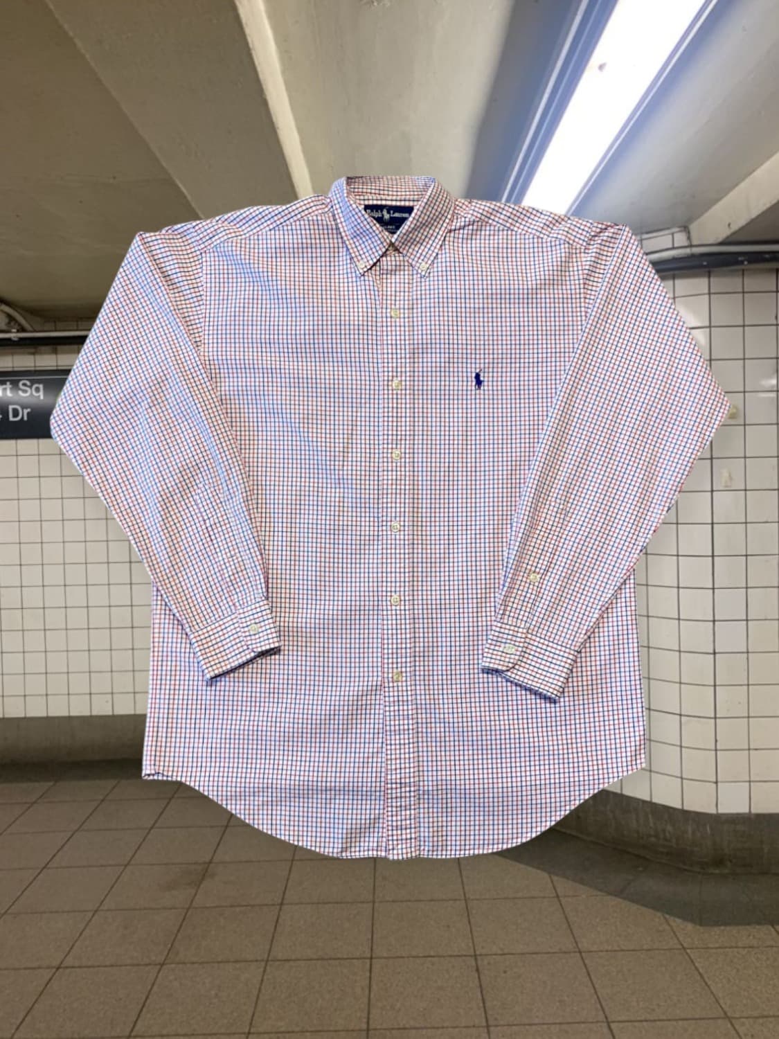 폴로랄프로렌 체크 셔츠 (Man XL) 상품이미지1