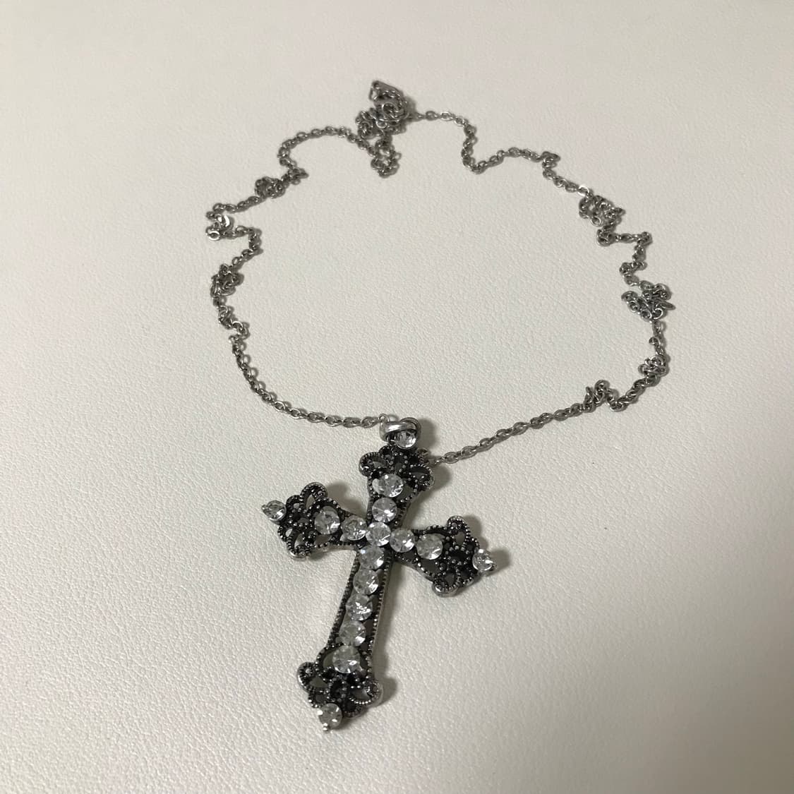 십자가 큐빅 목걸이 (새제품) 상품이미지2