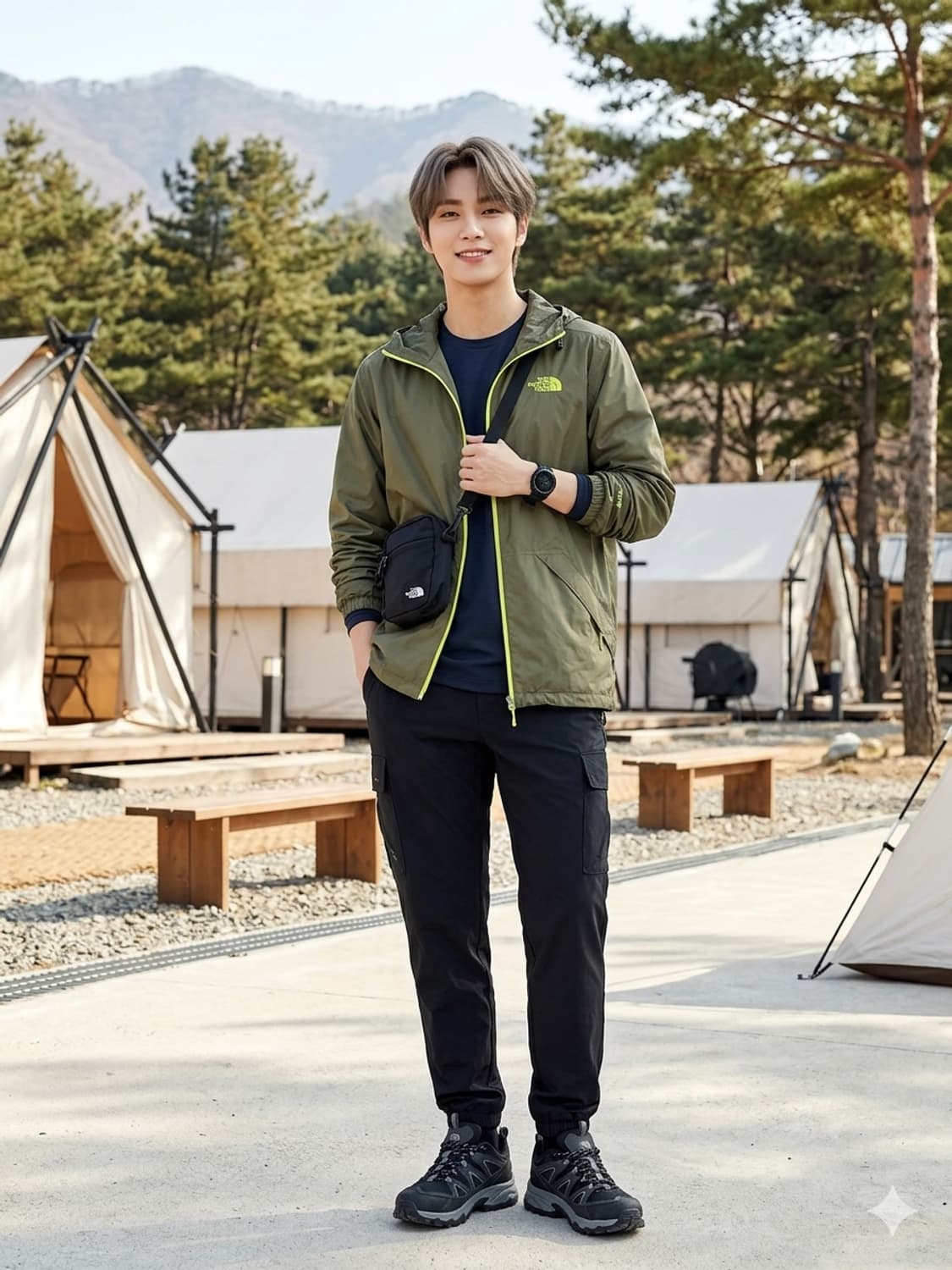 더 노스페이스 하이벤트 바람막이 후드 자켓 상품이미지1