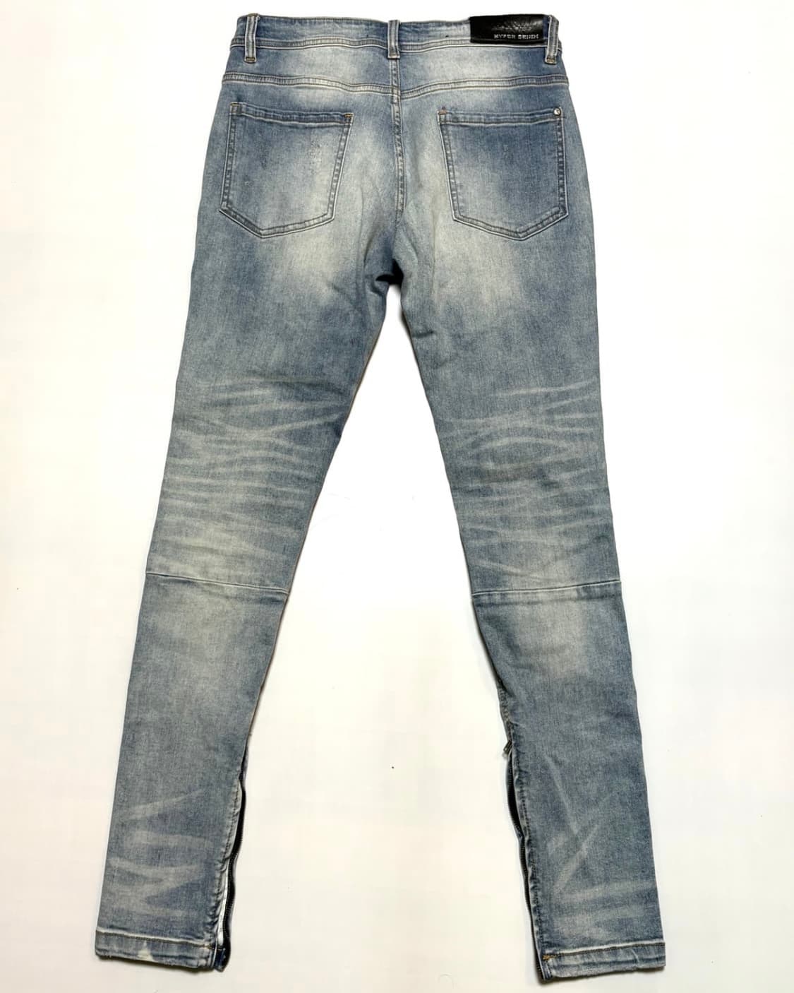 하이퍼데님 라이트블루 지퍼 진 상품이미지3