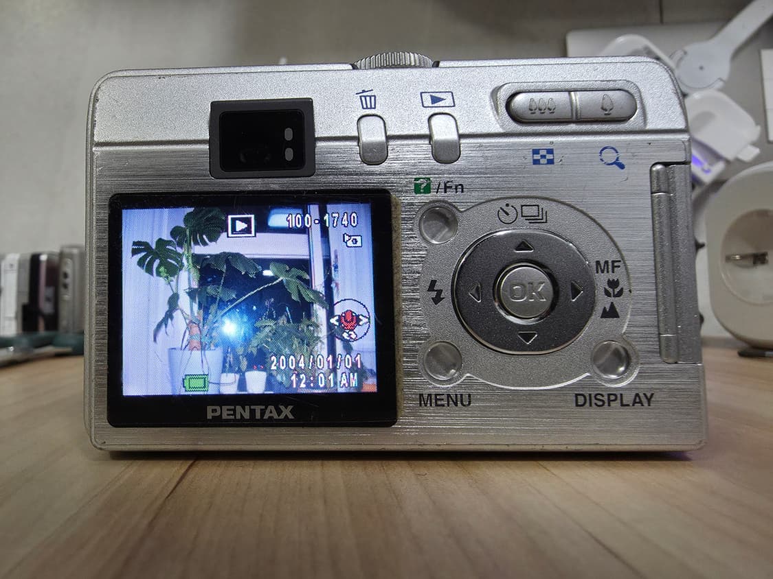 펜탁스 옵티오 S50 빈티지 디지털카메라 상품이미지6