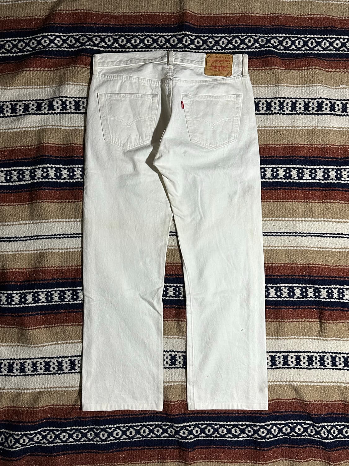 [리바이스] •Levi’s 501 White Denim 상품이미지7