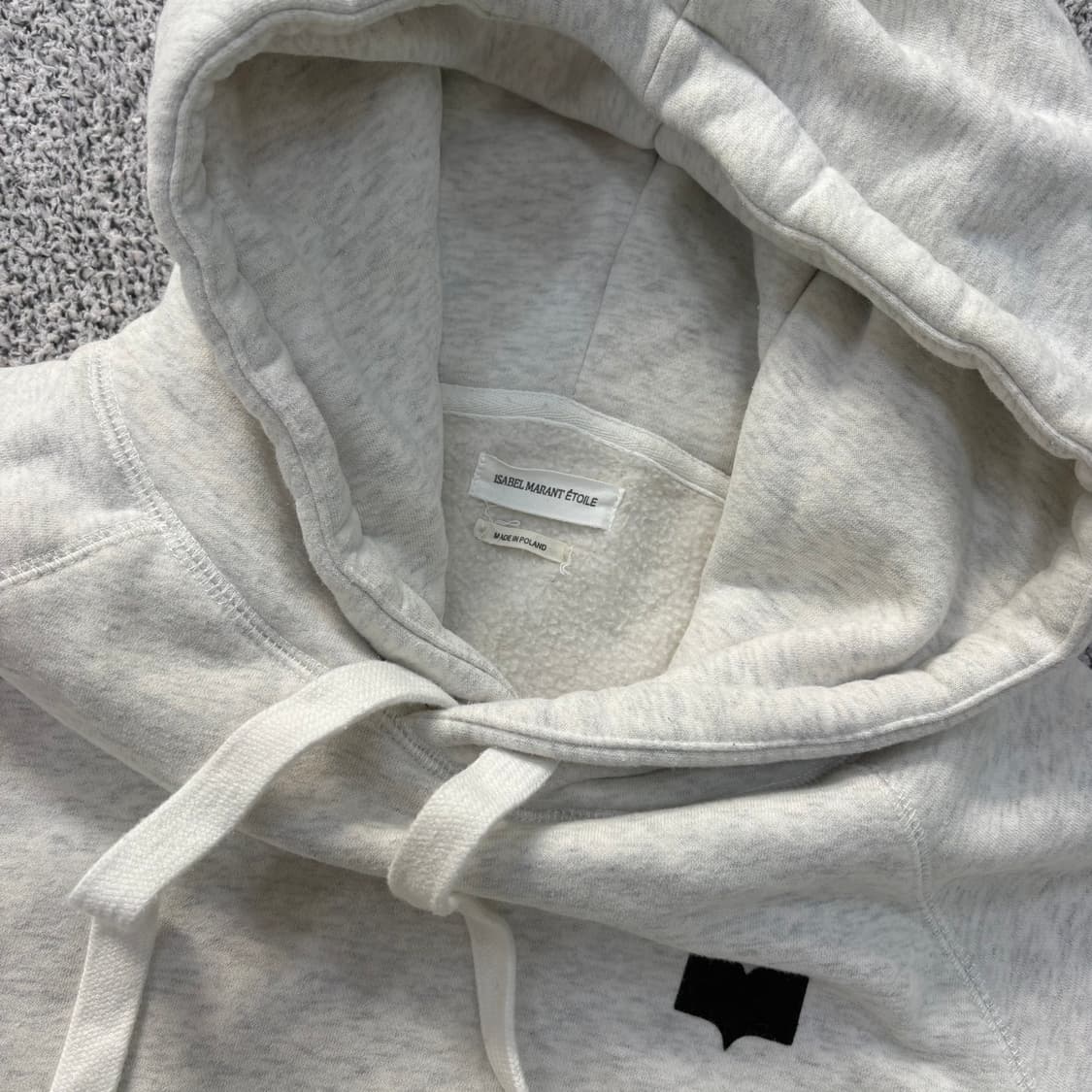 36 고급 책 로고 기모 후드티 0305J 상품이미지2