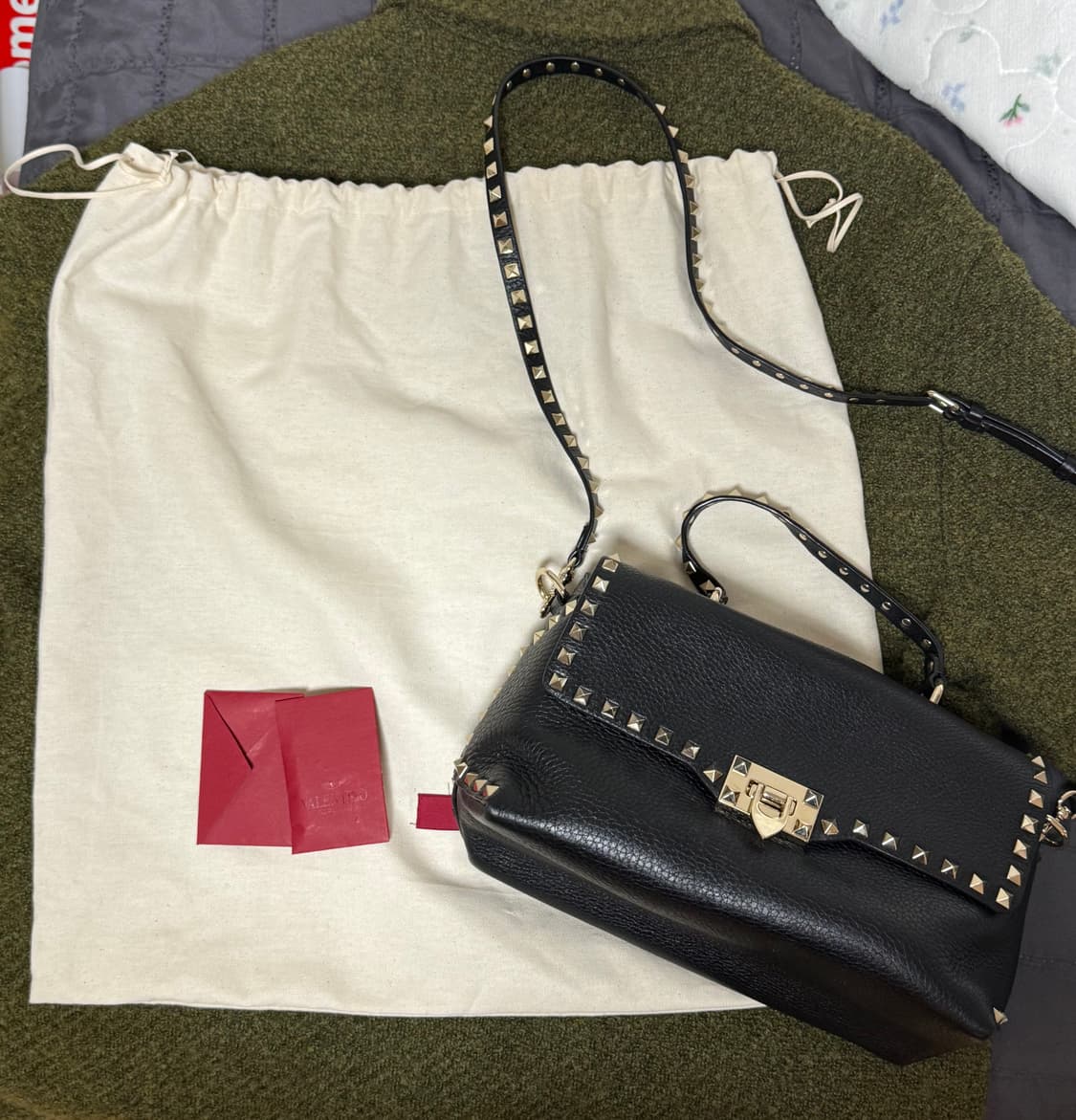 발렌티노 가라바니 락스터드 투웨이 토트백 상품이미지4