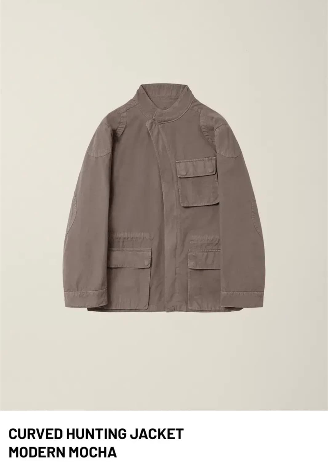 누마레 ee 커브드 헌팅 자켓 상품이미지1