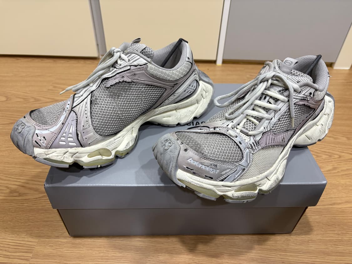 [43][급처]발렌시아가 스테이플러 베이지 상품이미지3