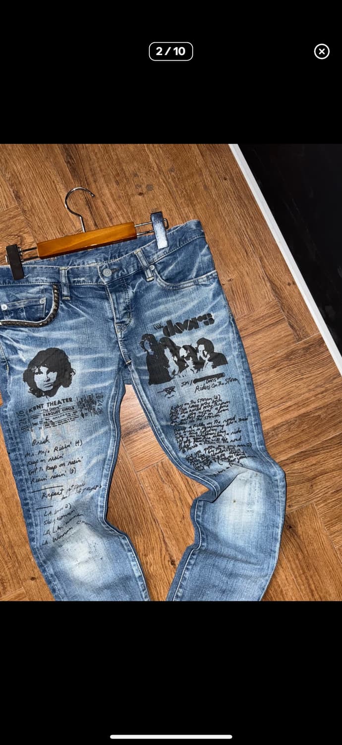 히스테릭 글래머 데님 팬츠 상품이미지1