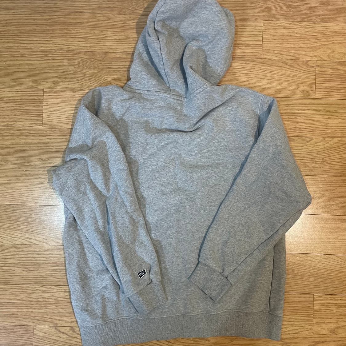 이벳필드 그레이 후드티 S 상품이미지2