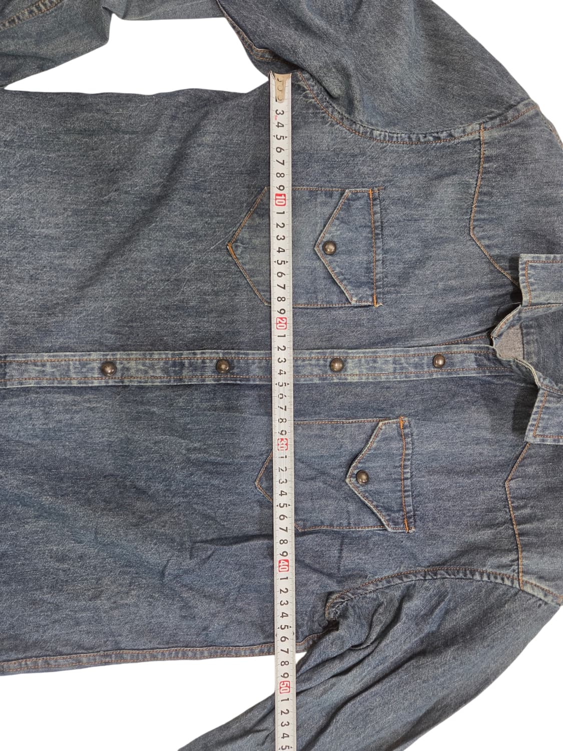 ZARA MAN 슬림핏 데님 셔츠 상품이미지8