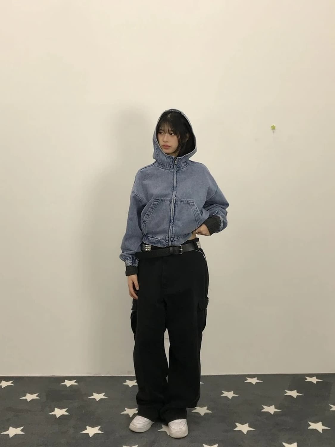 GU Denim Zip Hoodie 상품이미지1