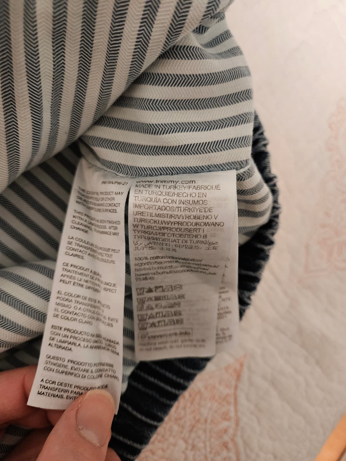 타미 힐피거 데님 아이비 자켓 XL 판매합니다! 상품이미지5