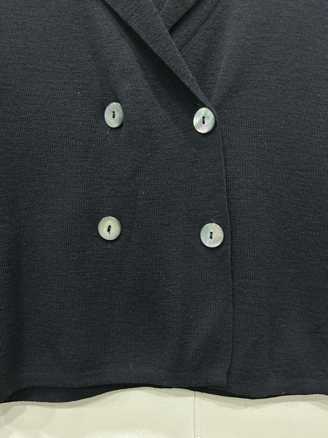 막스마라 네이비 울 더블버튼 가디건 자켓 55-66 상품이미지5