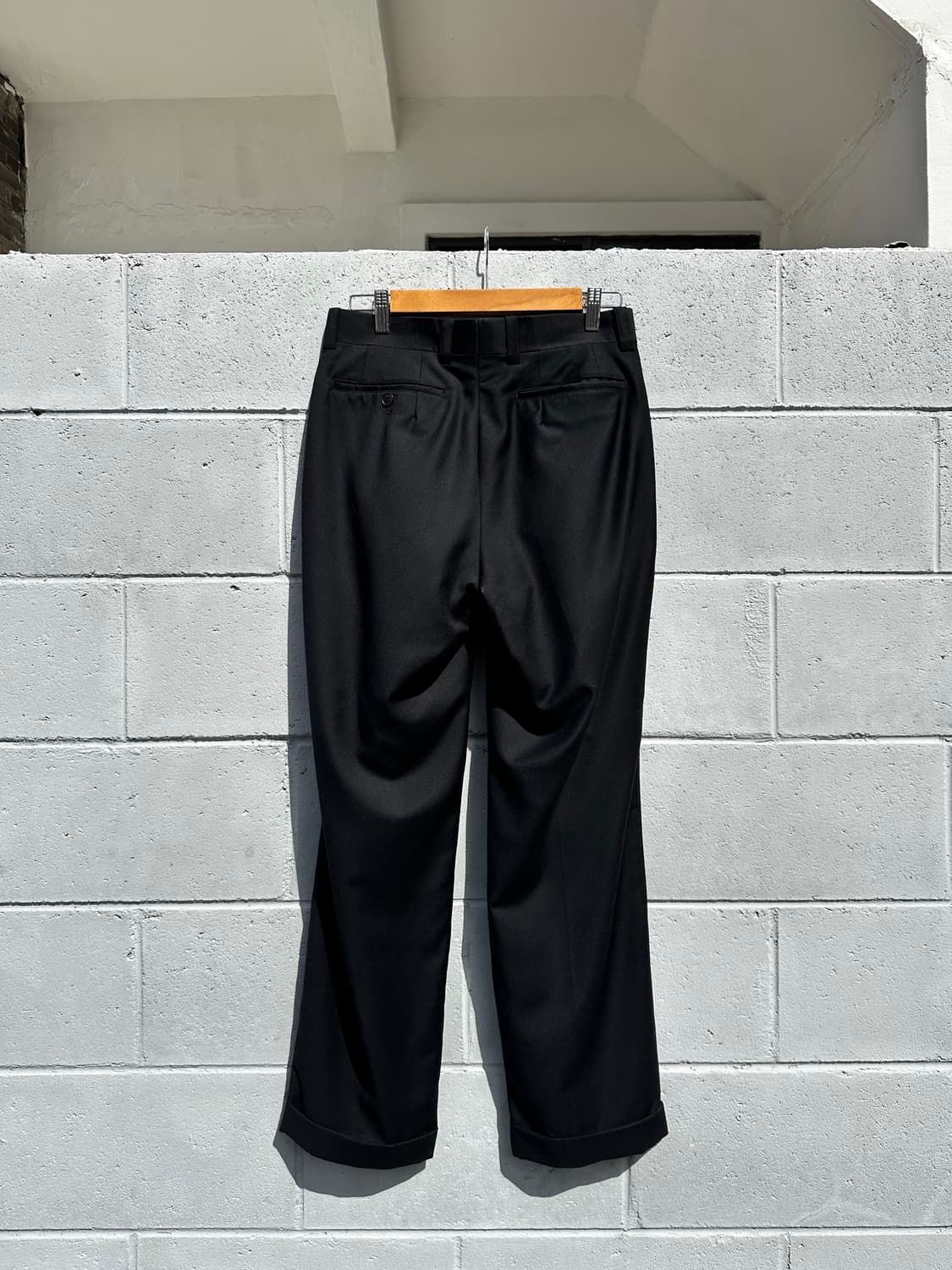 예거 블랙 카브라 슬랙스 상품이미지5