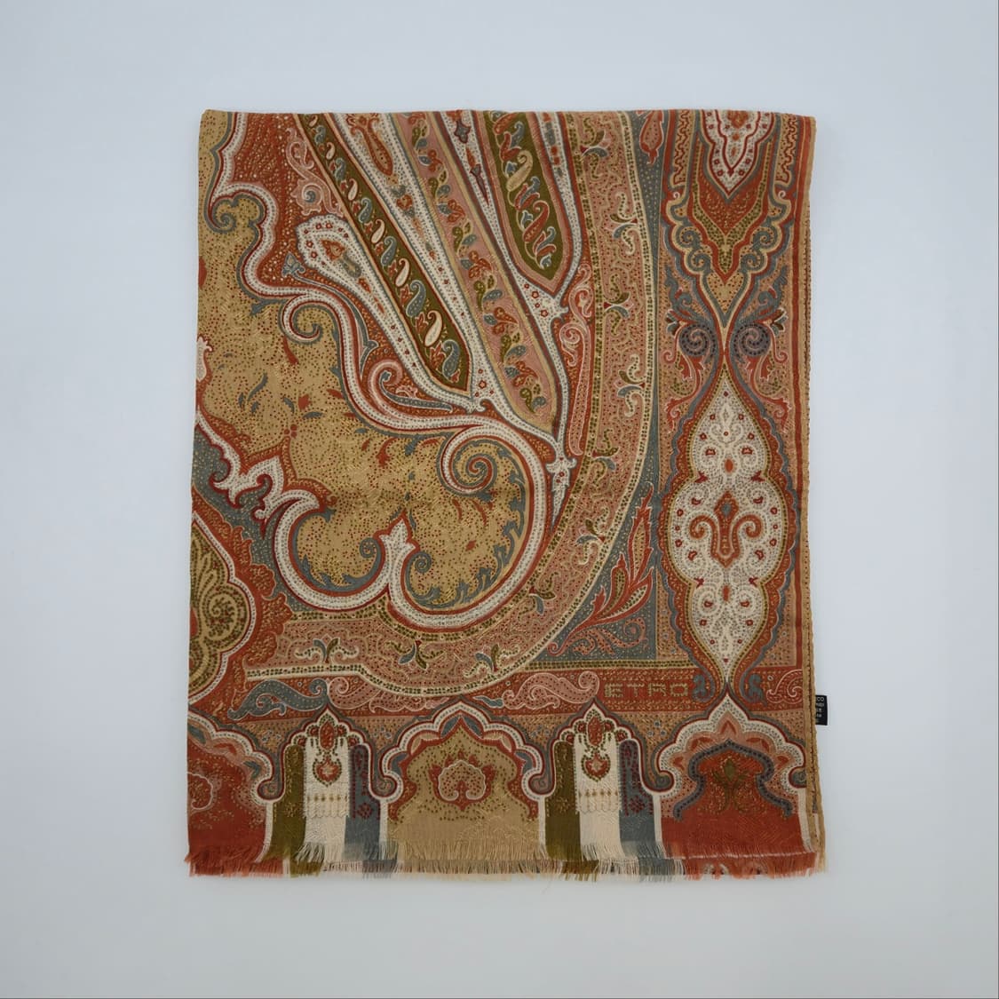 ETRO 에트로 울 실크 머플러 스카프 [JBFS10751-81-04] 상품이미지3