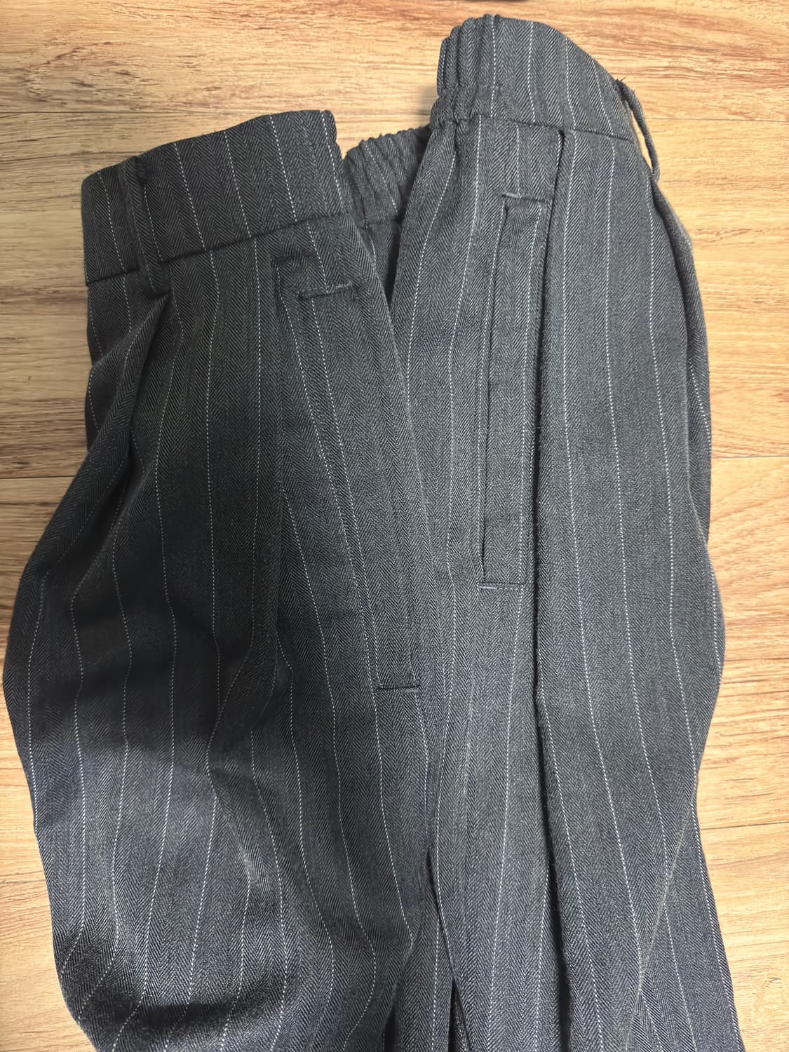 노운 스트라이프 슬랙스 상품이미지5