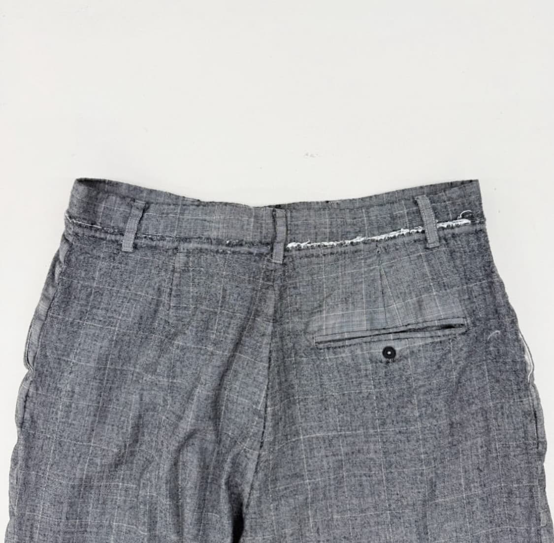 카미엘 포트젠스 울 체크 수트 팬츠 상품이미지5