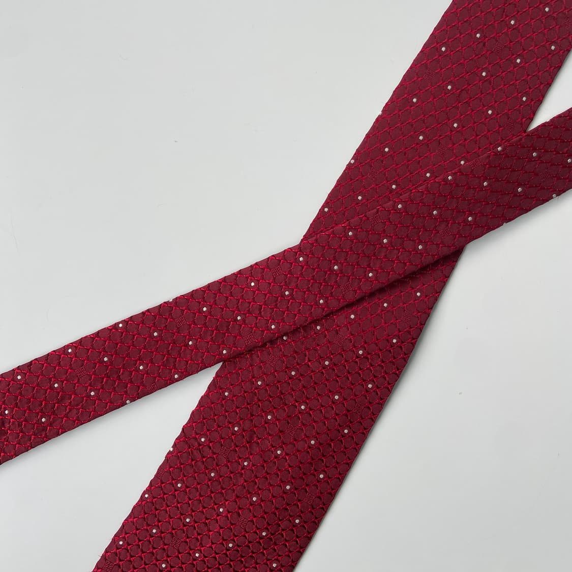 지방시 신형라벨 모노그램 정품 명품넥타이 (GIVENCHY)8.7cm 상품이미지4