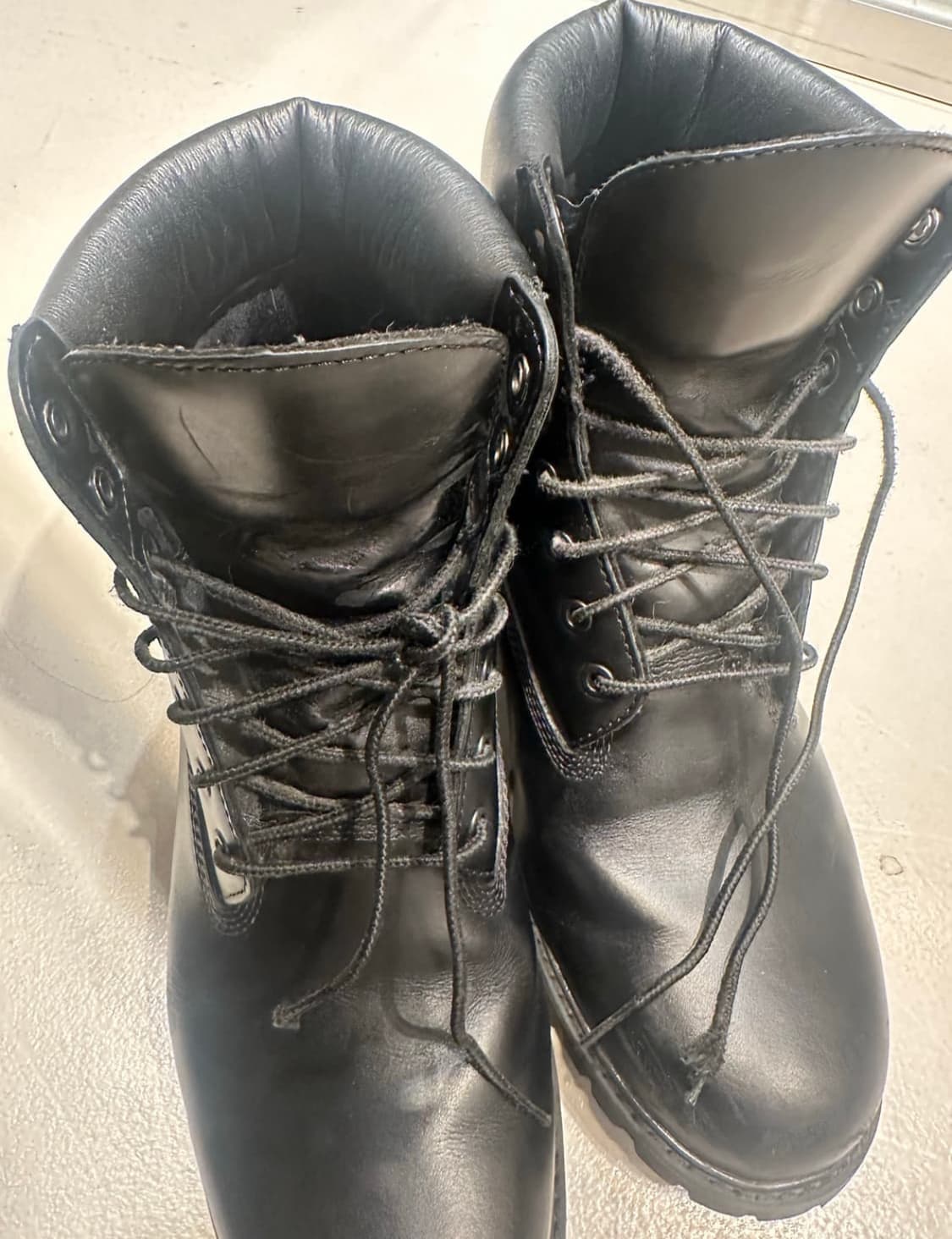 [275] JJJJOUND 팀버랜드 6인치 프리미엄 부츠 블랙 상품이미지3