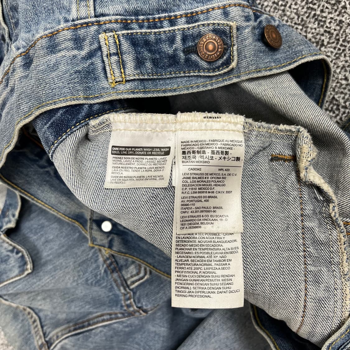 <리바이스 멕시코 데님 자켓> No.1306 상품이미지7