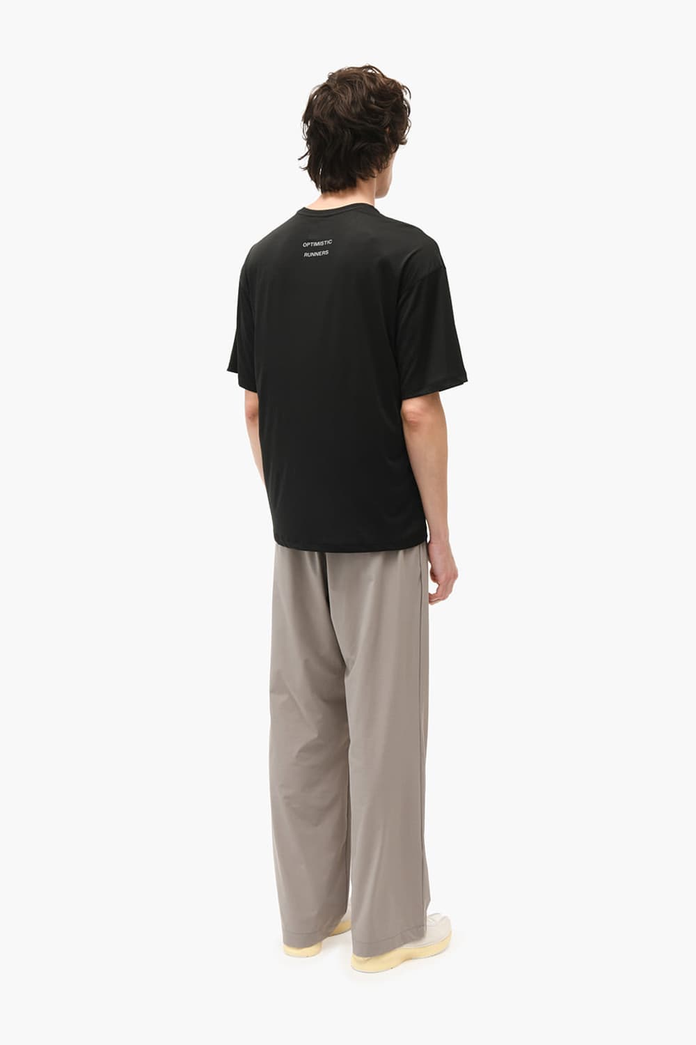 옵티미스틱러너스 티셔츠 블랙 L 새상품 판매 상품이미지6