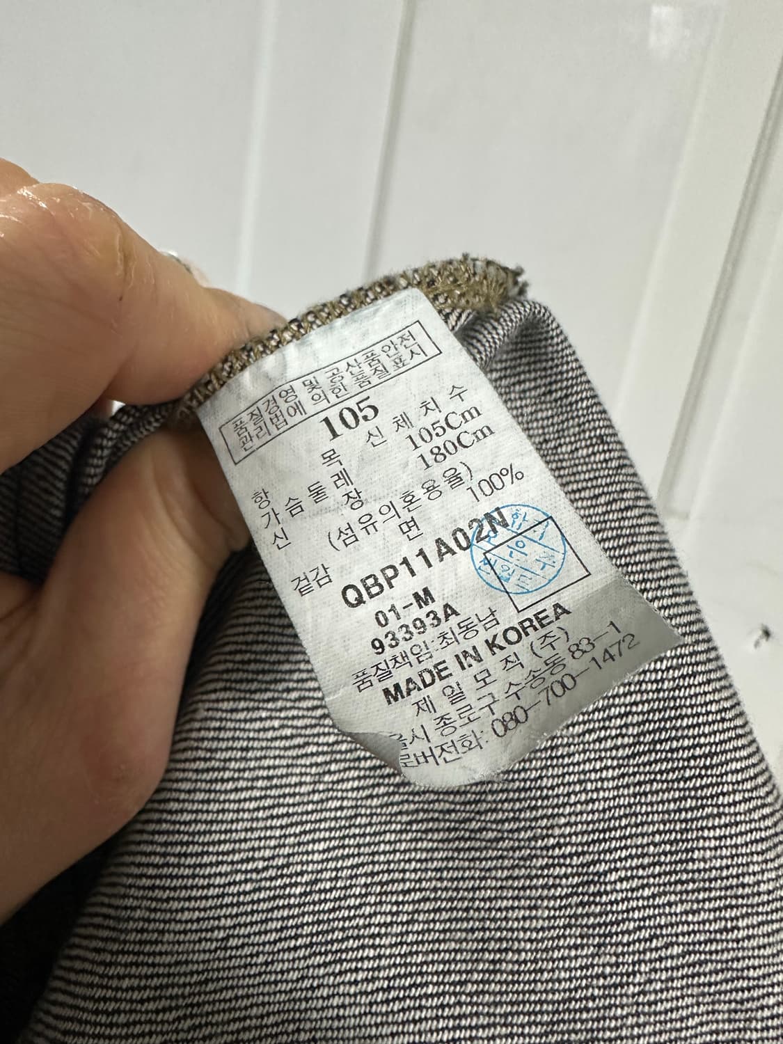 빈폴 데님 바이커자켓 상품이미지4