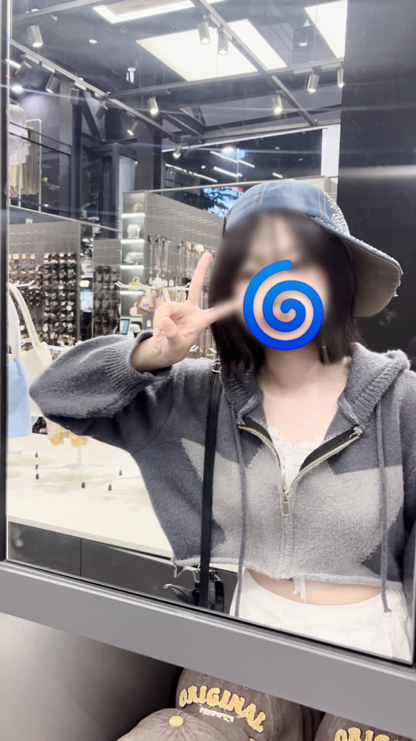 빅 별 크롭 후디 💭🌟 상품이미지2