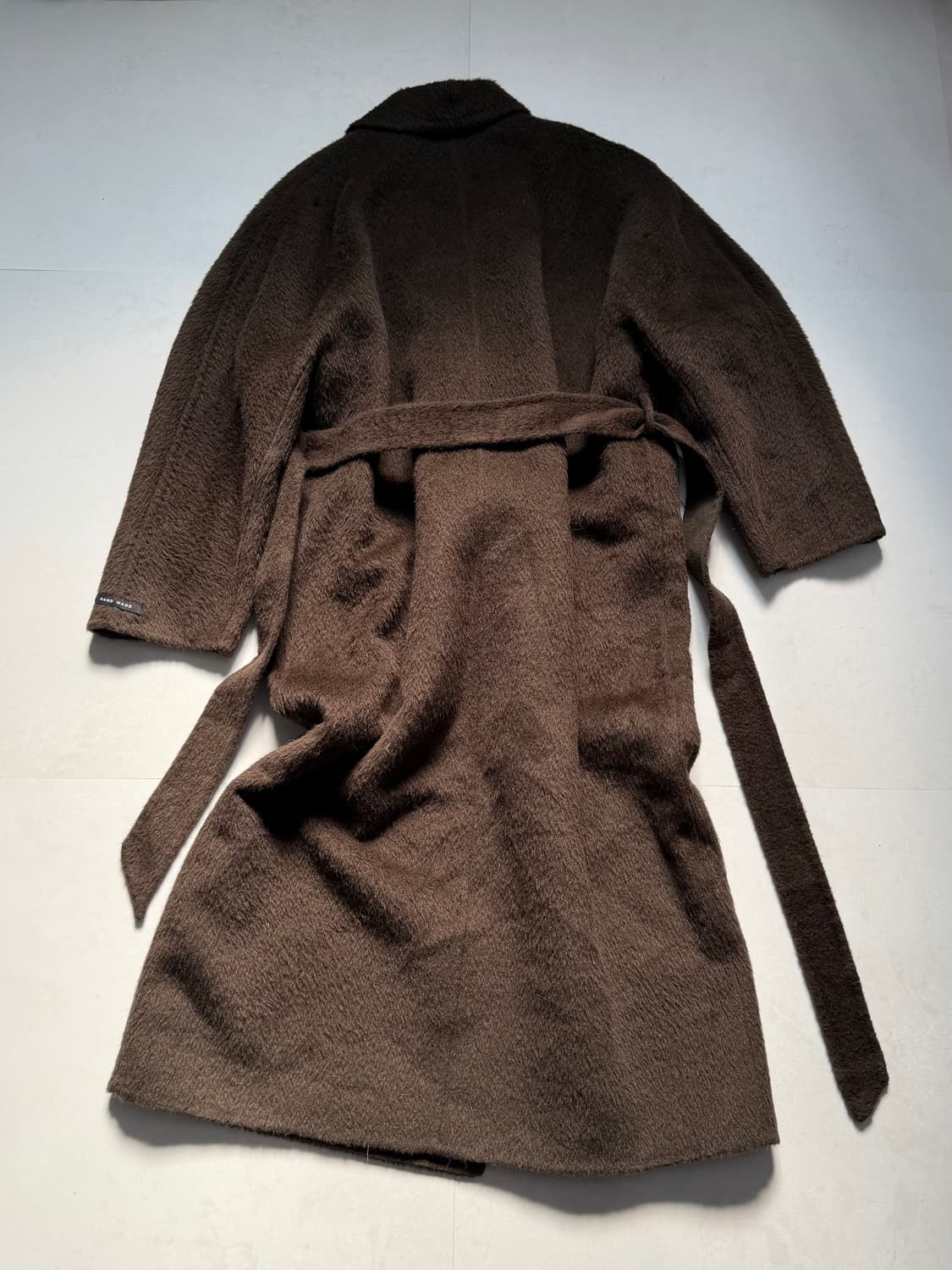 카키 오버핏 롱코트 상품이미지7