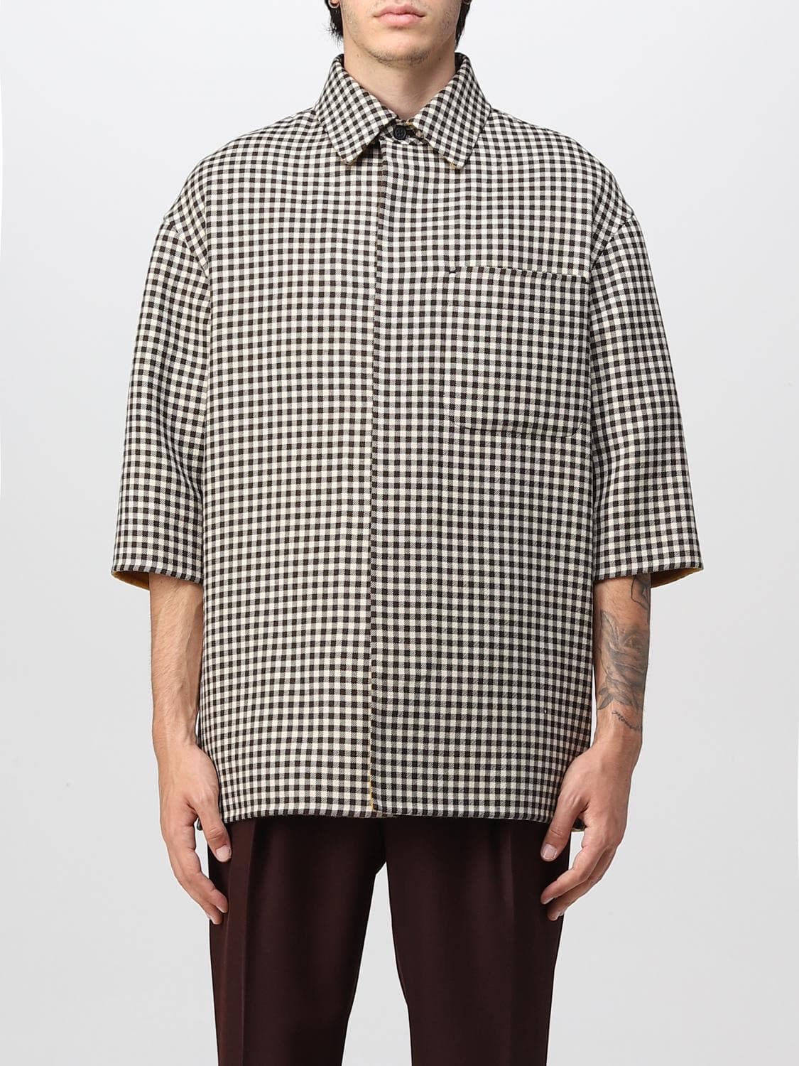 펜디 체크 자켓 상품이미지5