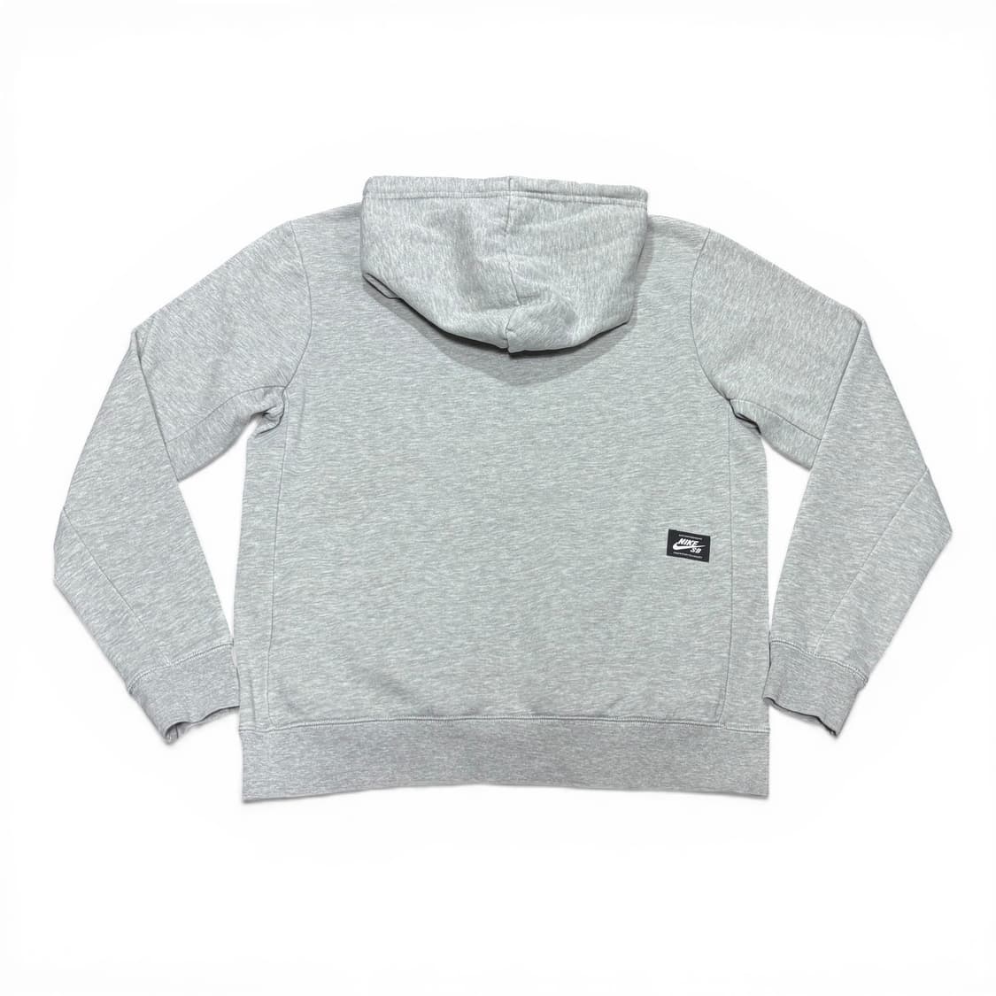 S 95 나이키SB 그레이 빅로고 후드티 상품이미지2