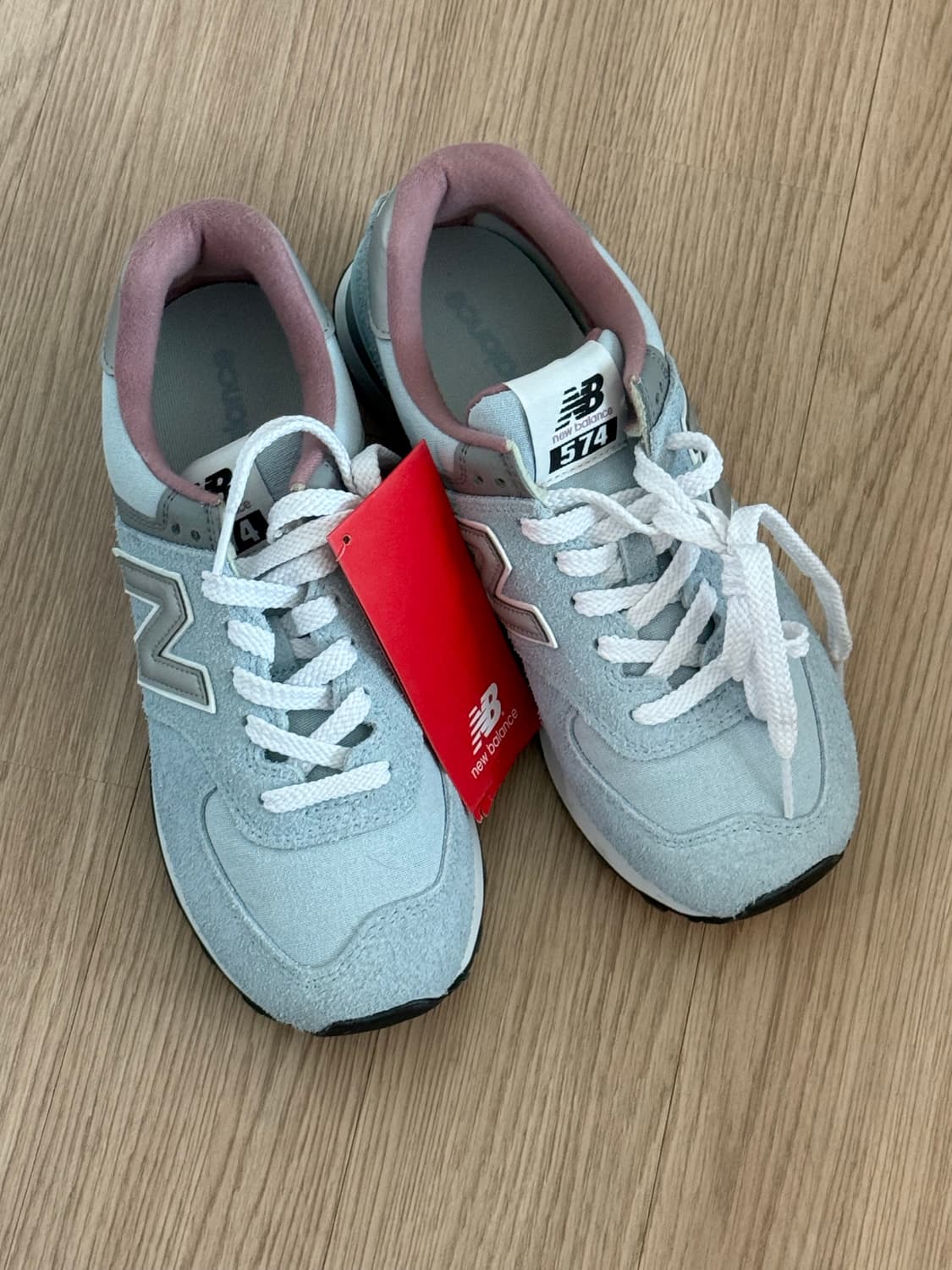 뉴발란스 574 라이트 블루 D 스탠다드 245 상품이미지2