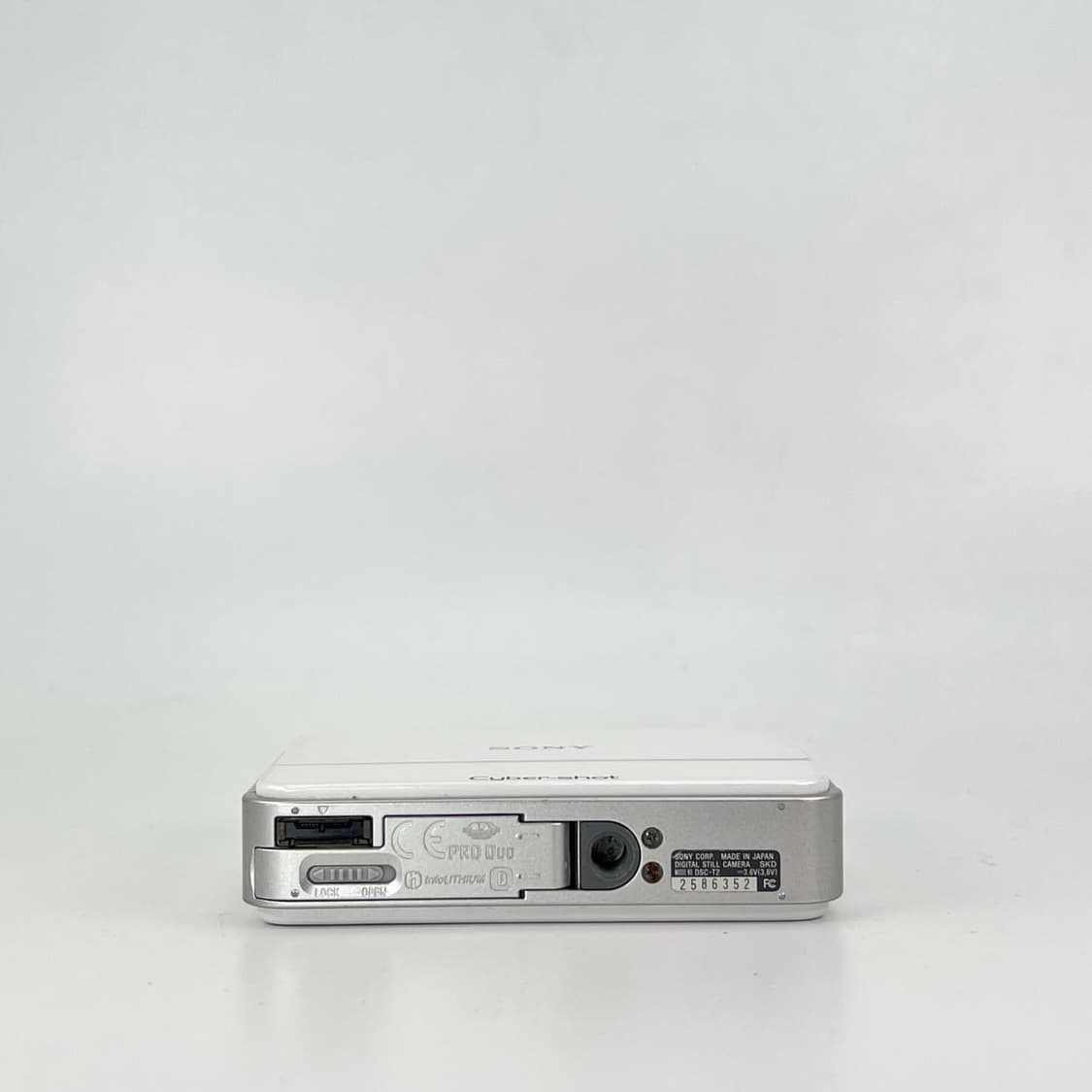 소니 사이버샷 Sony Cyber-shot DSC-T2 화이트 상품이미지9