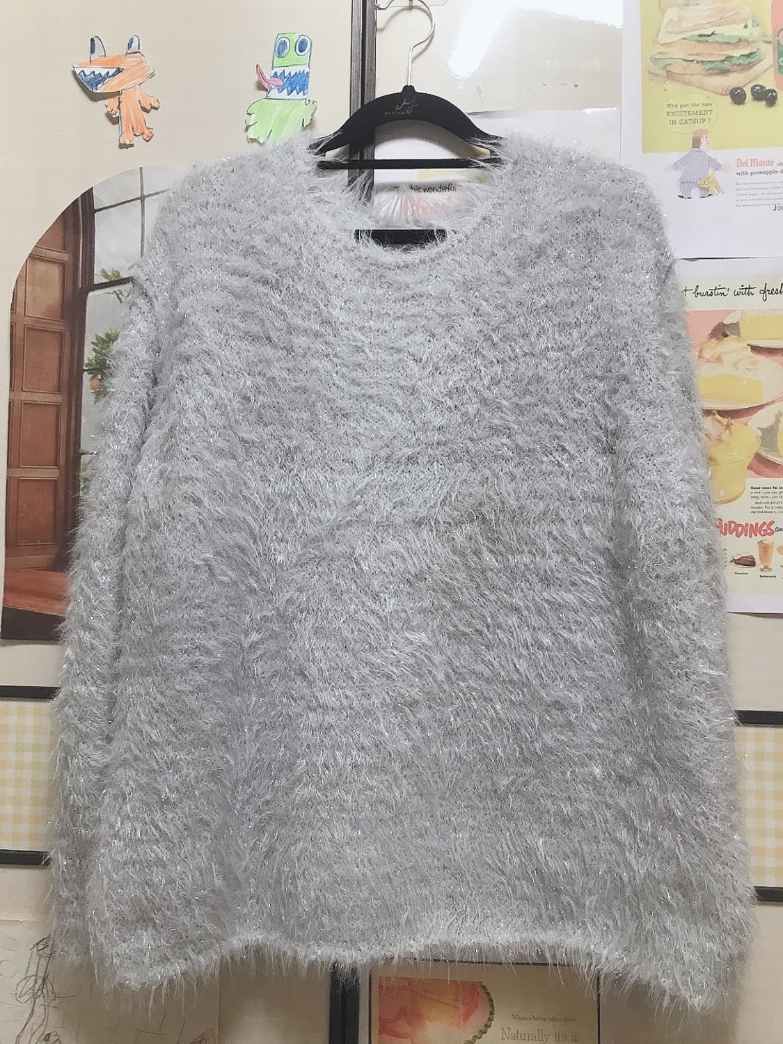 (새상품) 오버듀플레어 니트 상품이미지9