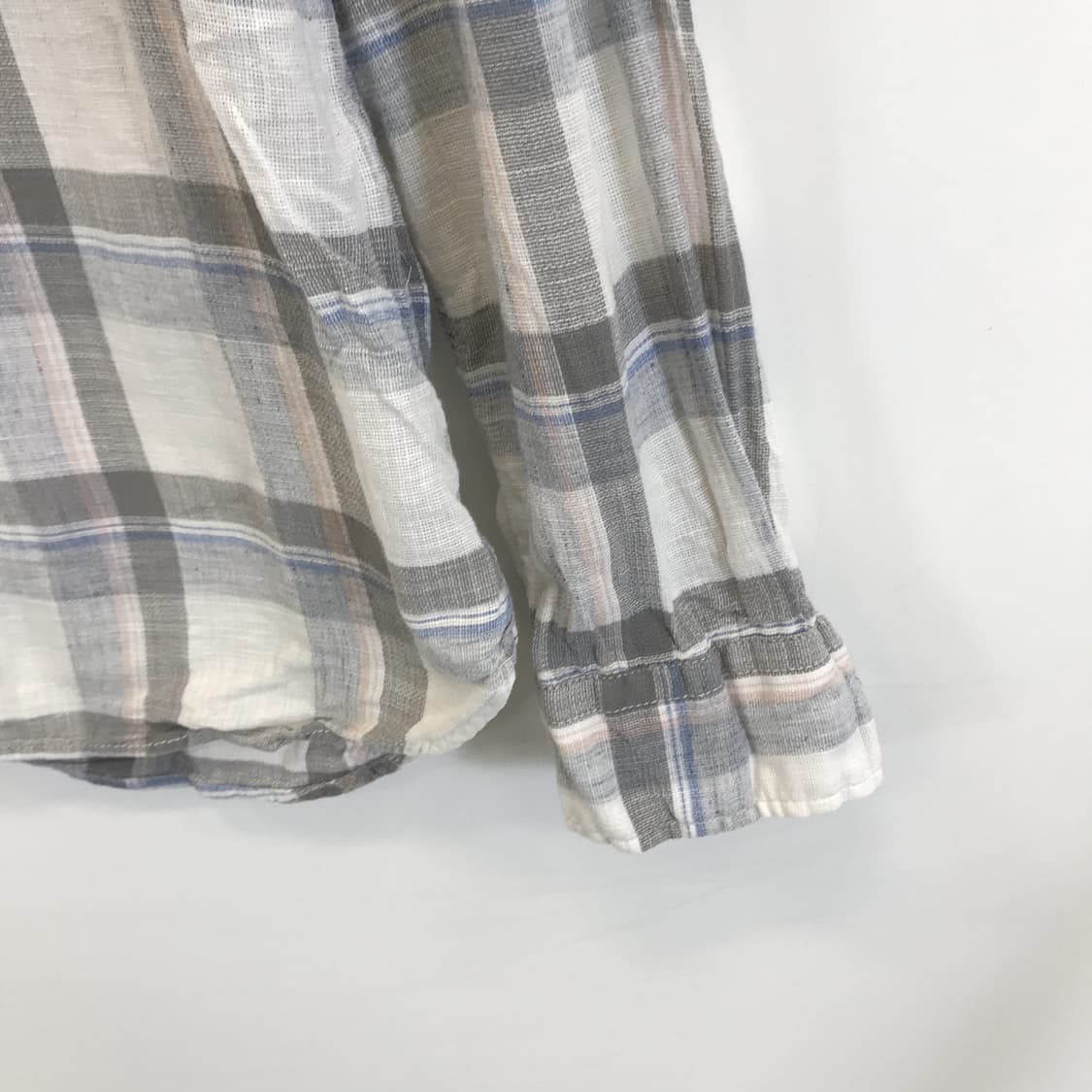 시리즈 Series 컴포트 체크린넨셔츠 [100] 상품이미지3