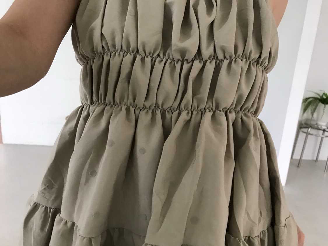 vintage dot sleeveless top 상품이미지8