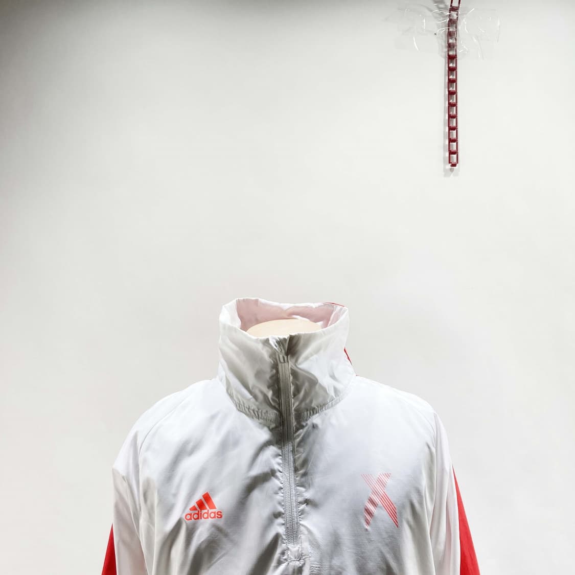 아디다스키즈 하프집업 트랙탑 아노락 160  상품이미지2