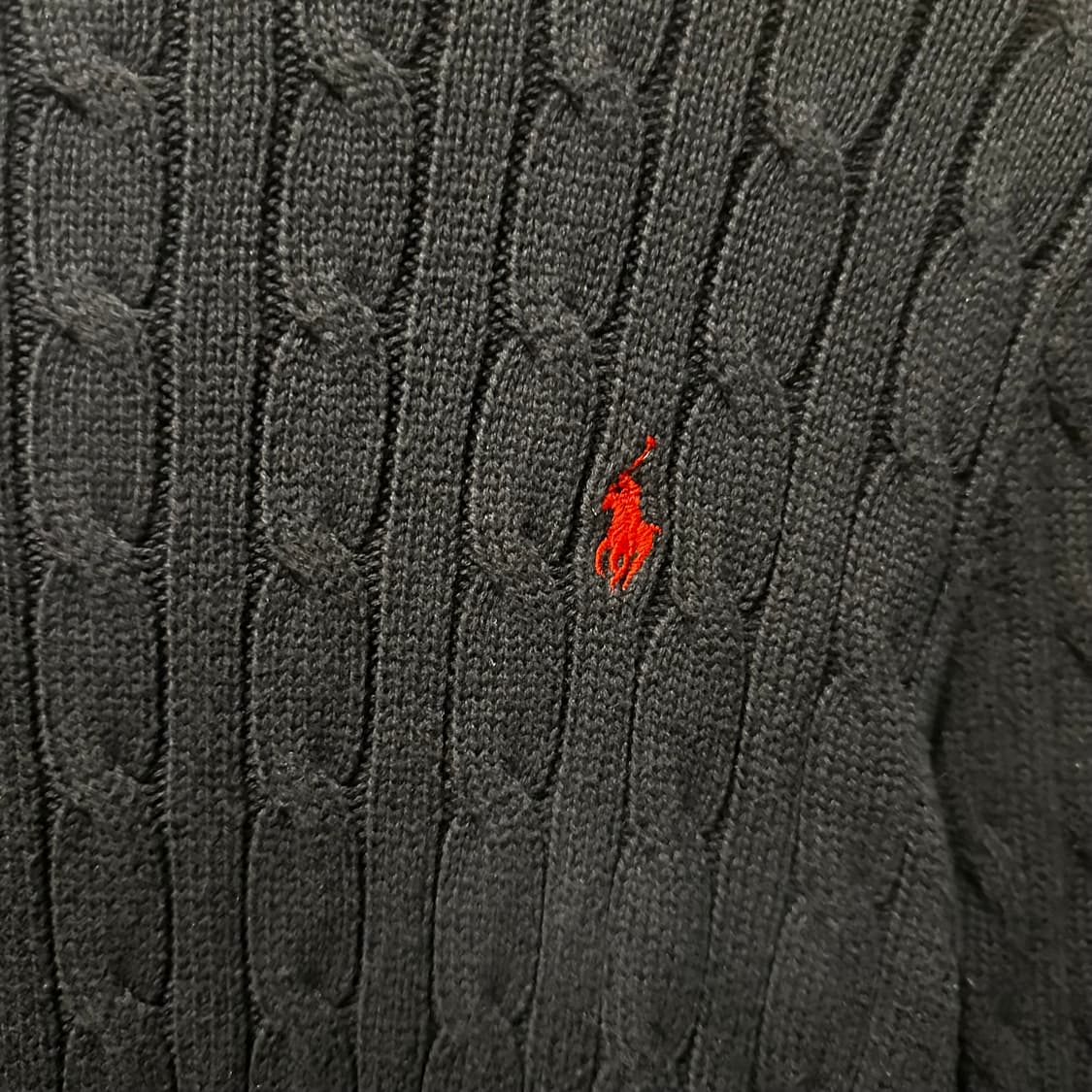 폴로 랄프로렌 꽈배기 니트 상품이미지2