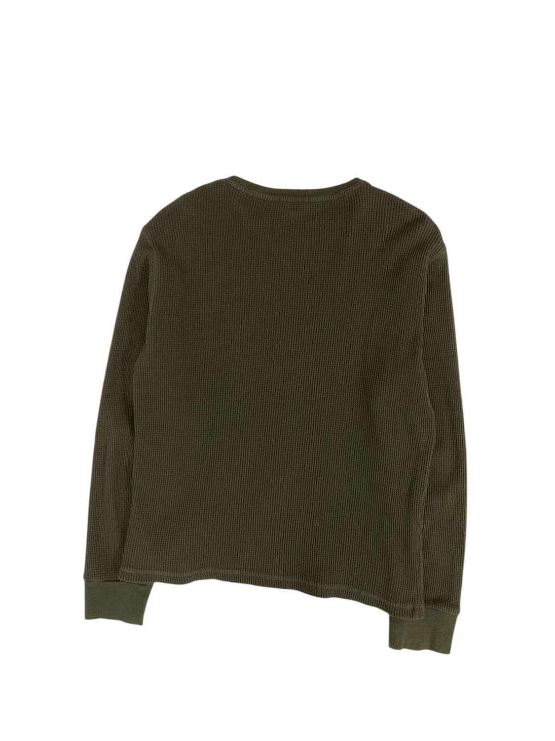 폴로 와플 카키 롱 슬리브리스 (womanL) 상품이미지2