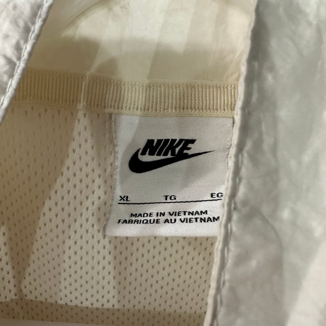 나이키 빅로고 나일론 자켓 바람막이 XL 상품이미지4