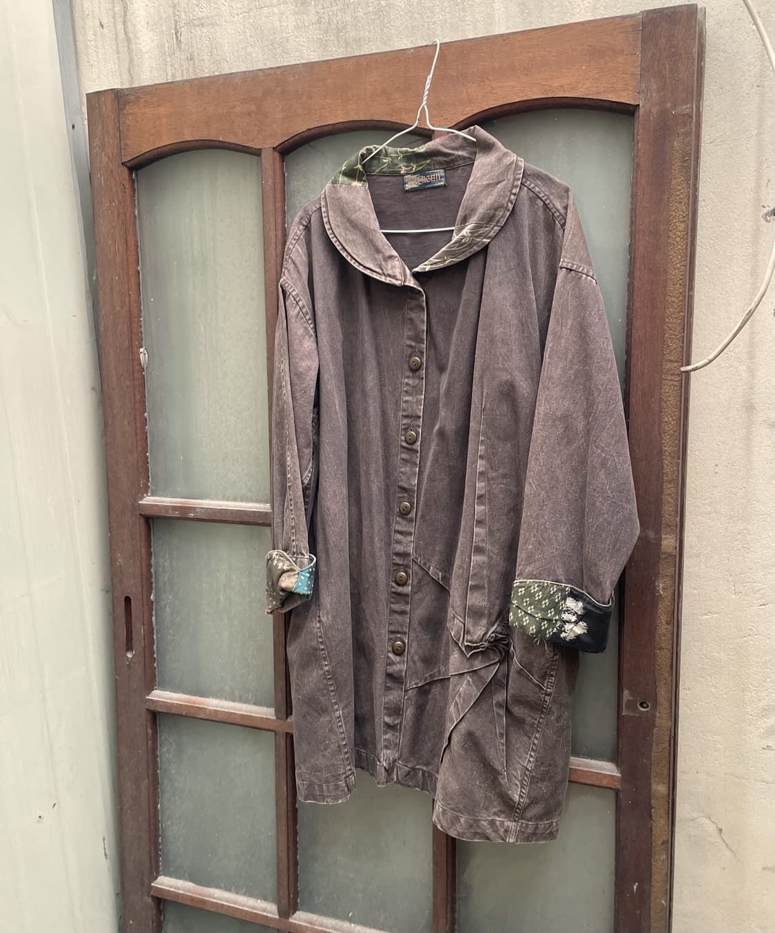 빈티지9. 그런지 룩 셔츠 남방 워싱  상품이미지1