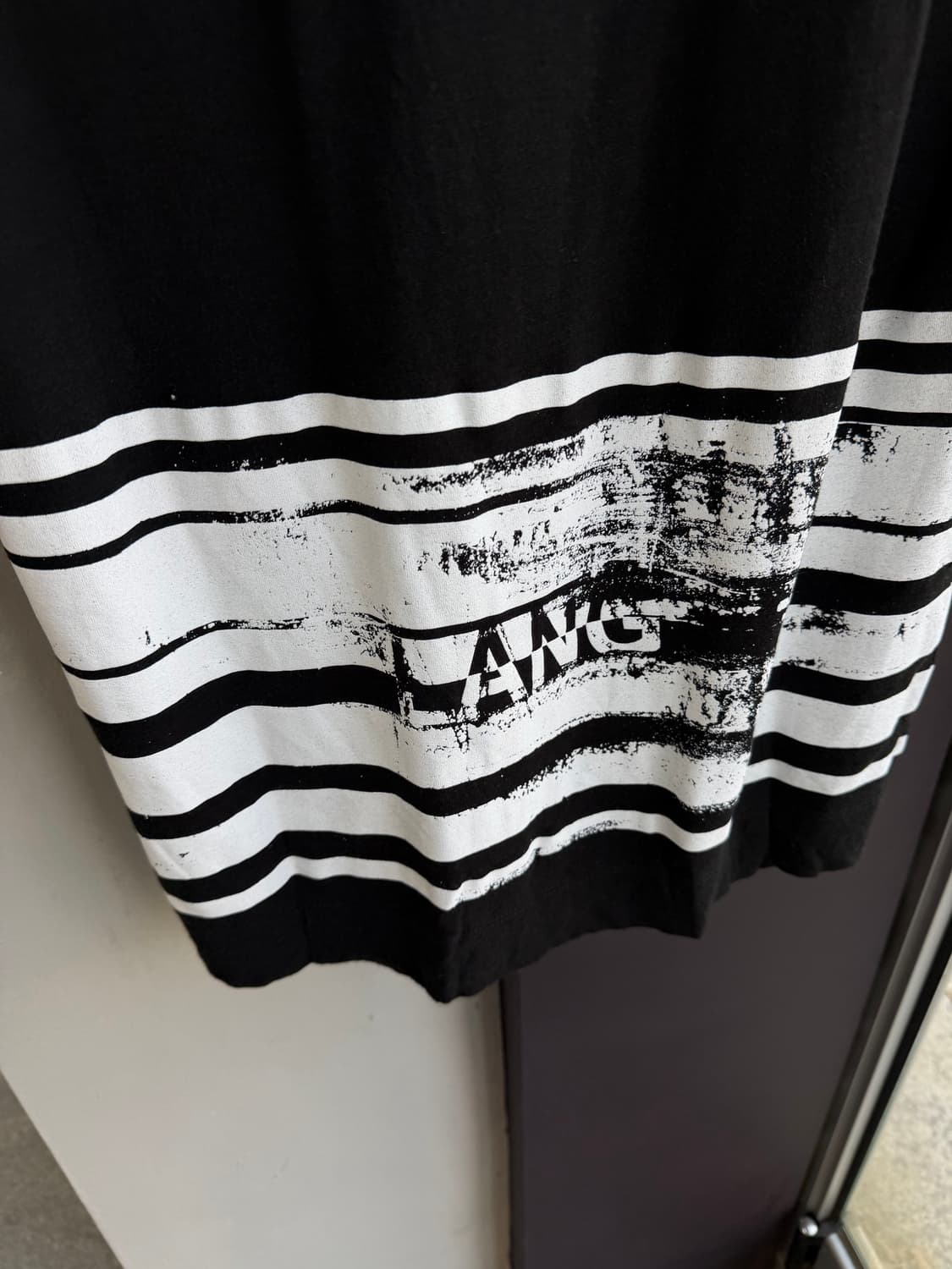 S/ 헬무트랭 디스트레스드 저지 아카이브 반팔 상품이미지7