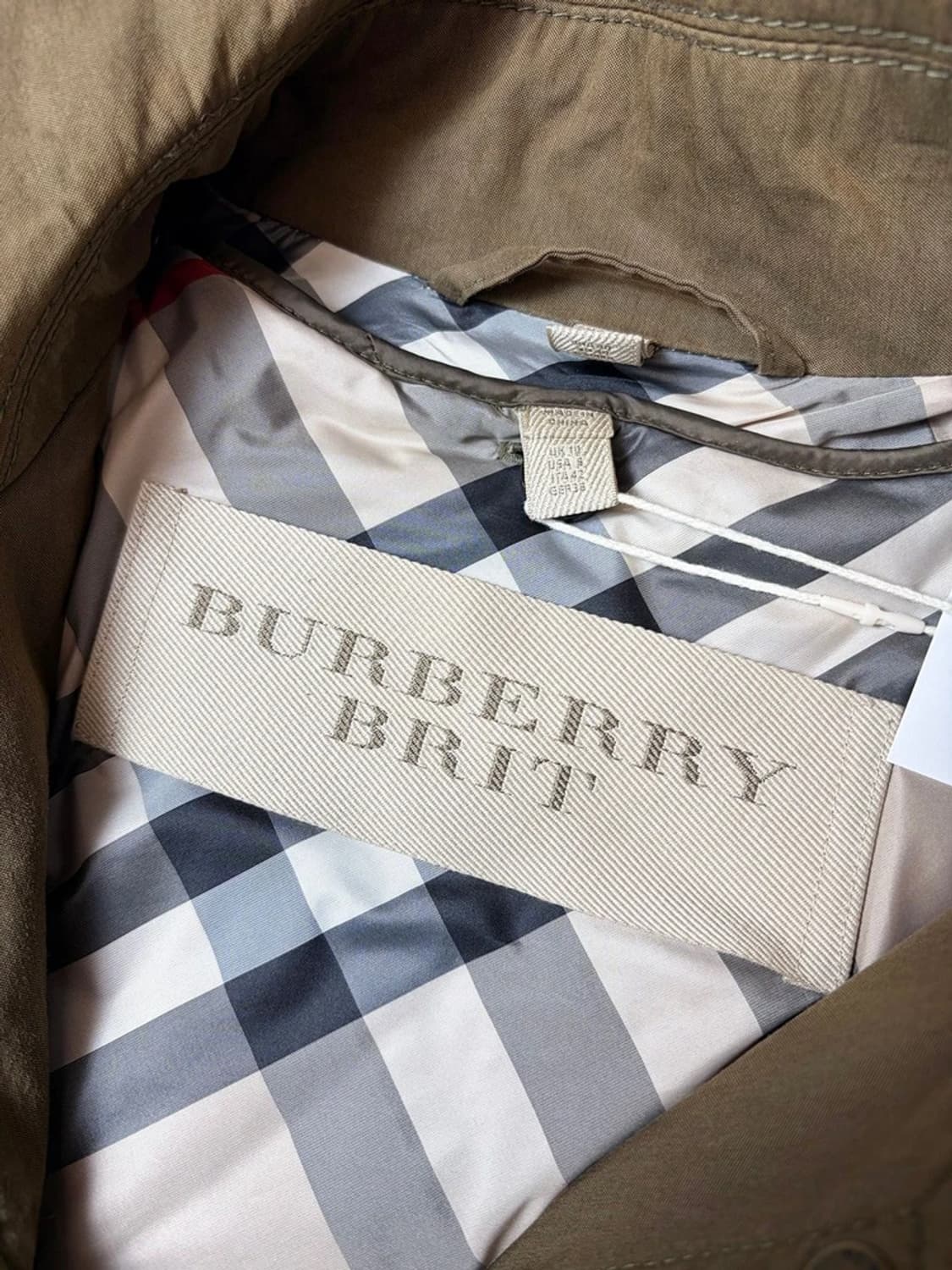 버버리 00's 허리 밴딩 야상 자켓 PN9435 상품이미지7