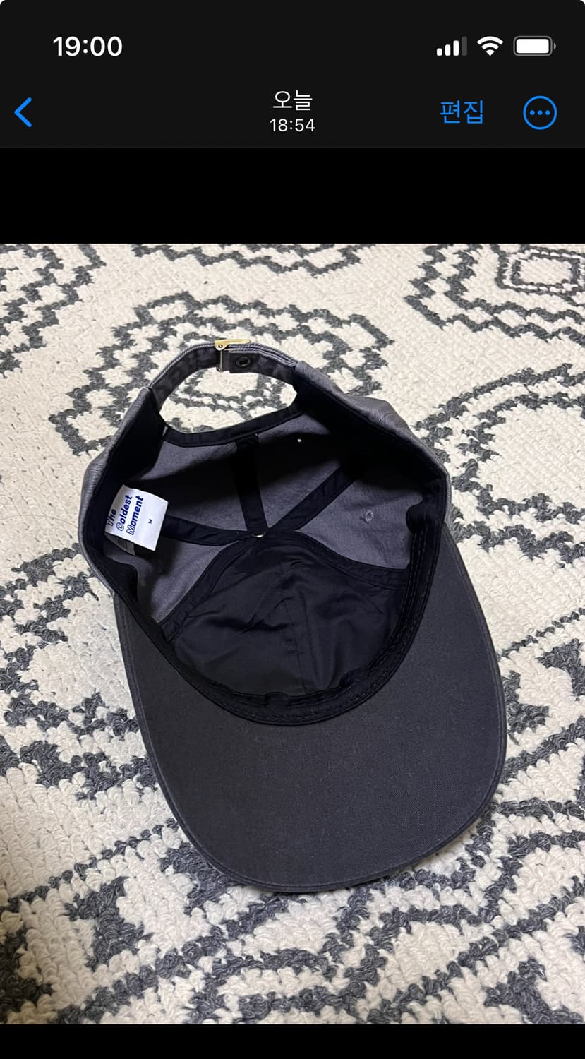 TCM qas cap (charcoal) 상품이미지3