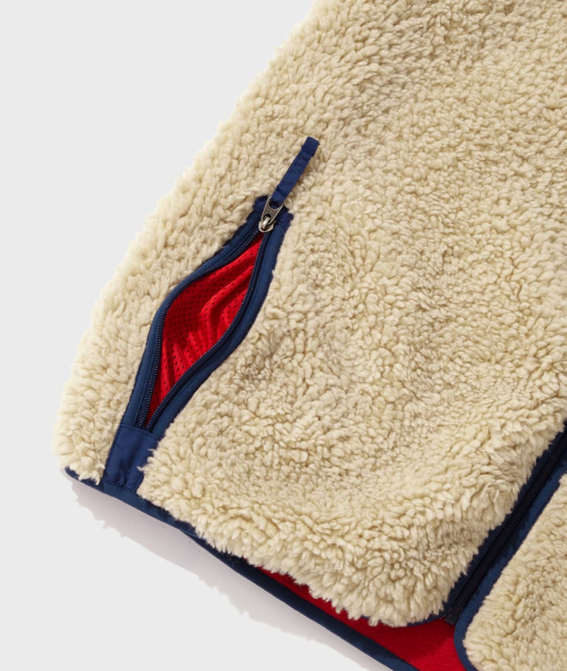 새상품))아웃스탠딩 울 플리스 마운틴 자켓 베이지 L(105~110) 상품이미지4