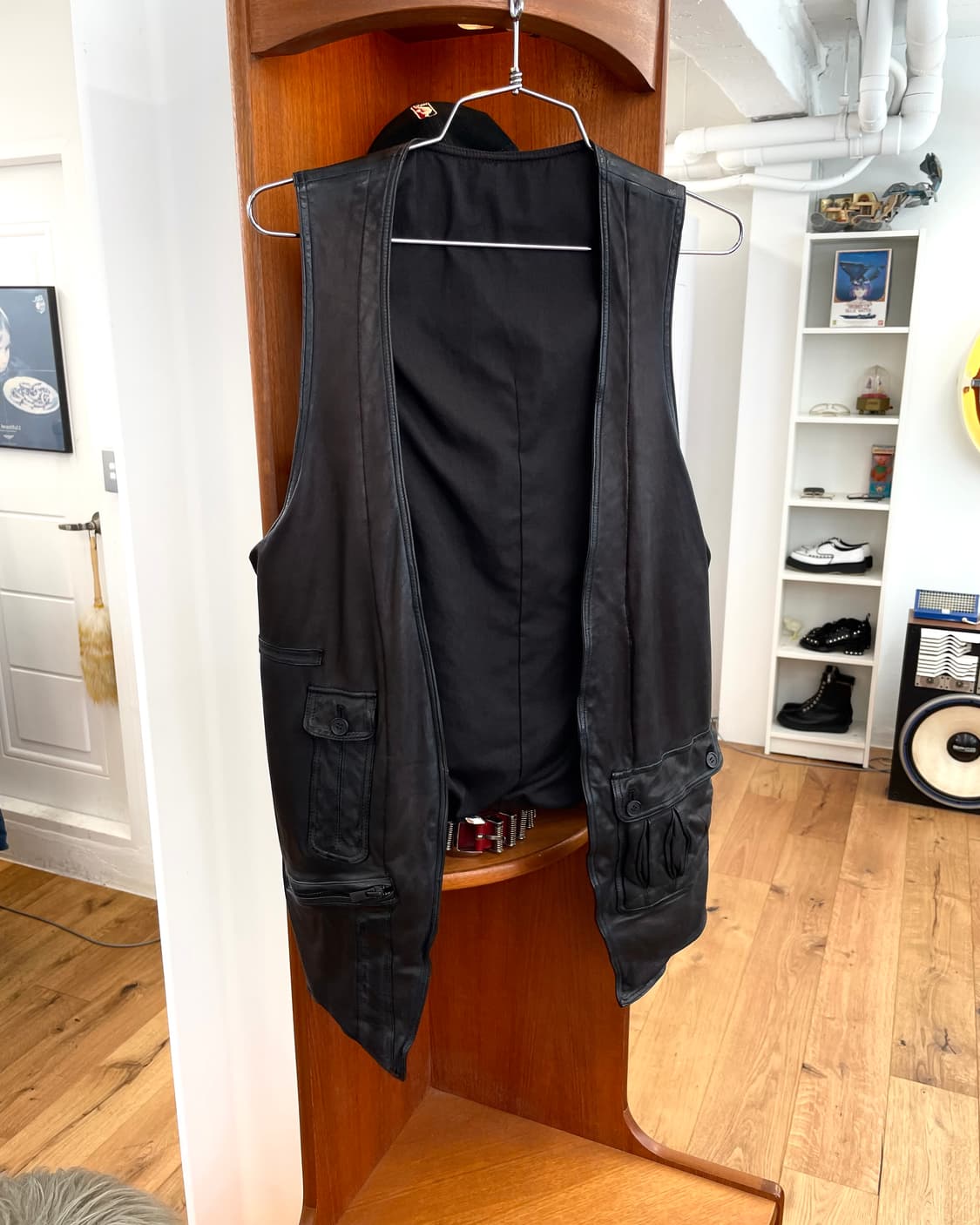 [2] 블랙바렛 닐바렛 레더 베스트 상품이미지7