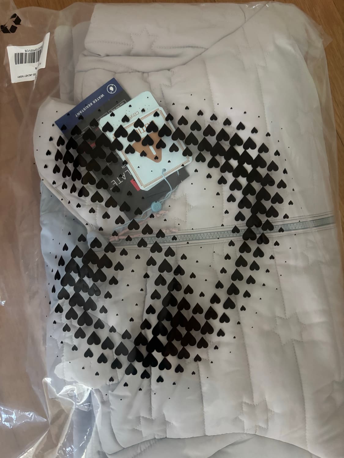 Coyseio FLUFFY LIGHT PADDED JACKET IVORY 상품이미지2