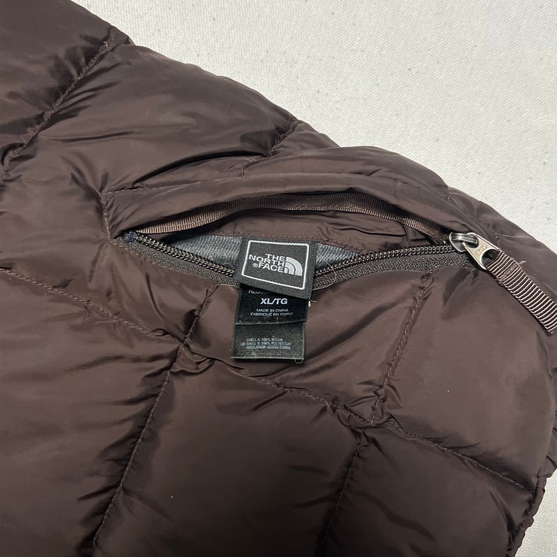 XL 노스페이스 550 리버시블 브라운 패딩 상품이미지6